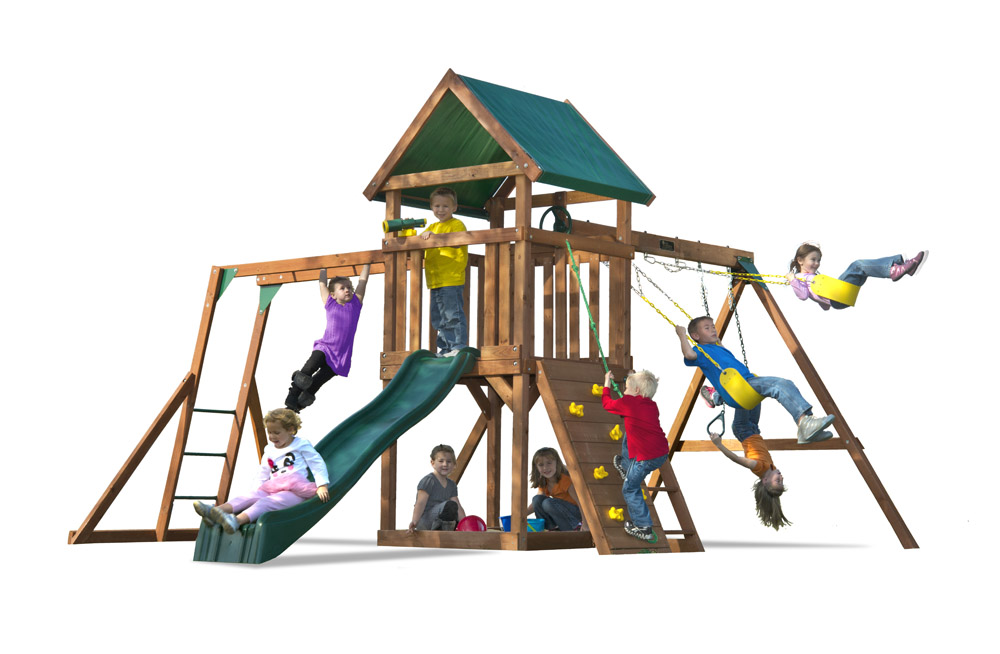 High Flyer with Monkey Bars